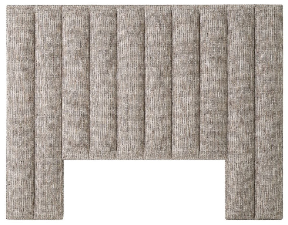 Luxury bed headboard beige 232 x 14 x H. 178.5 cm - Bedroom furniture - Hotel furniture - Luxury quality