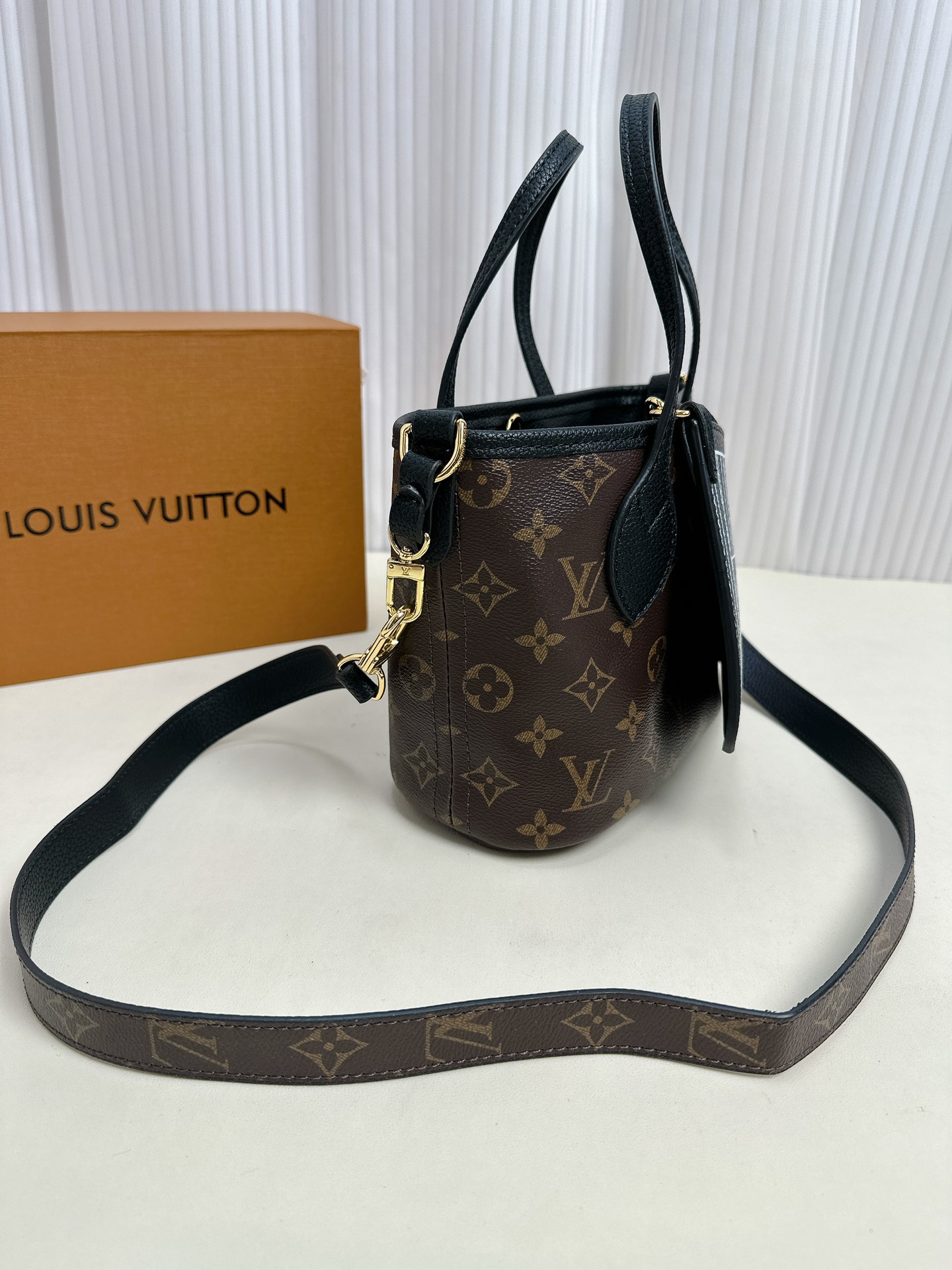 Louis new arrival neverful BB tote bag small size: 16.5*11*26.5cm - Top Club