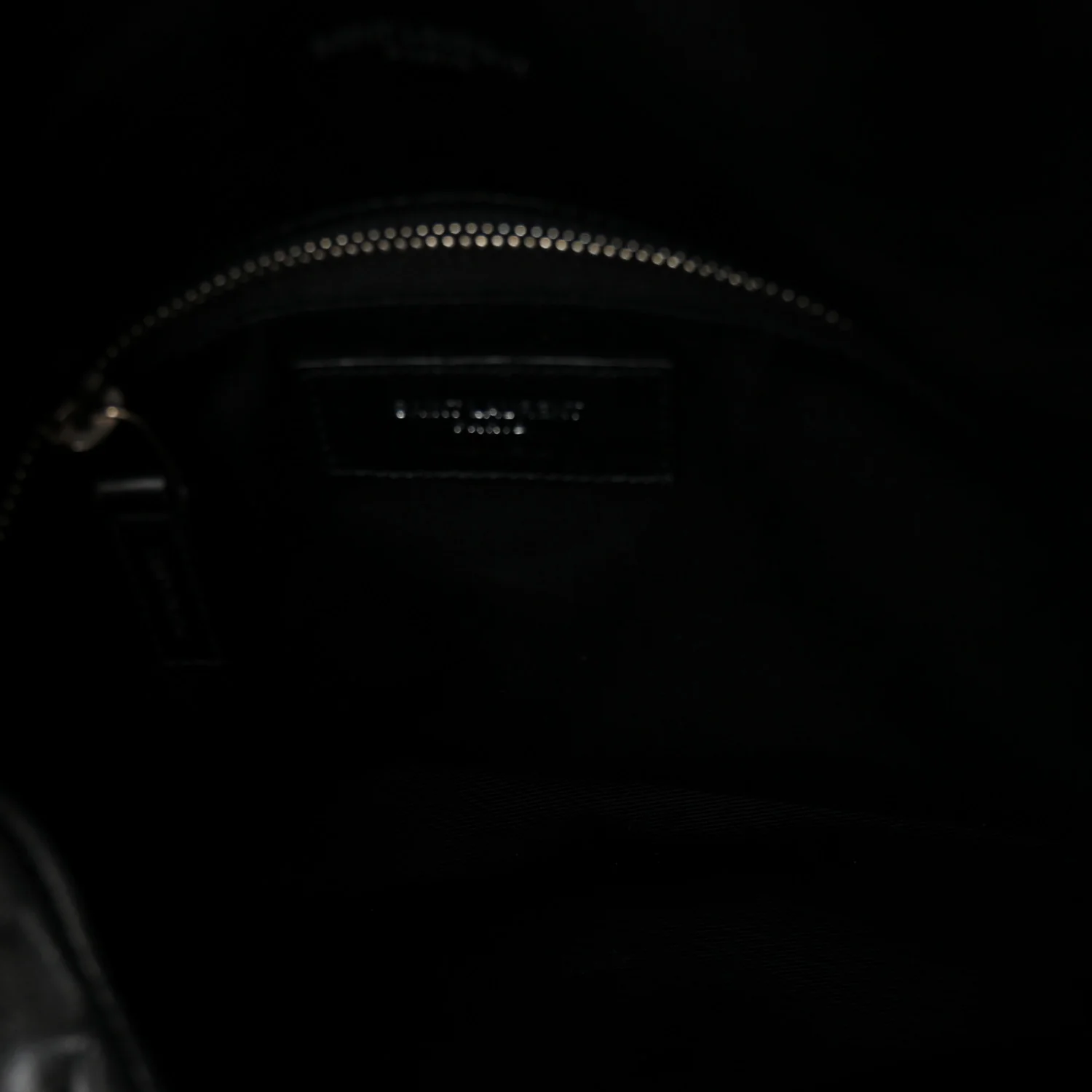 Lambskin Quilted Small Loulou Puffer Monogram Chain Satchel Black - Top Club