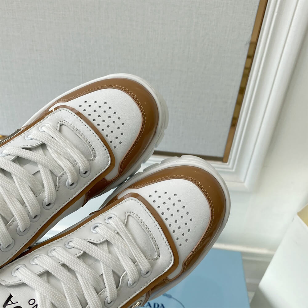 Prada Leather Sneakers - Top Club