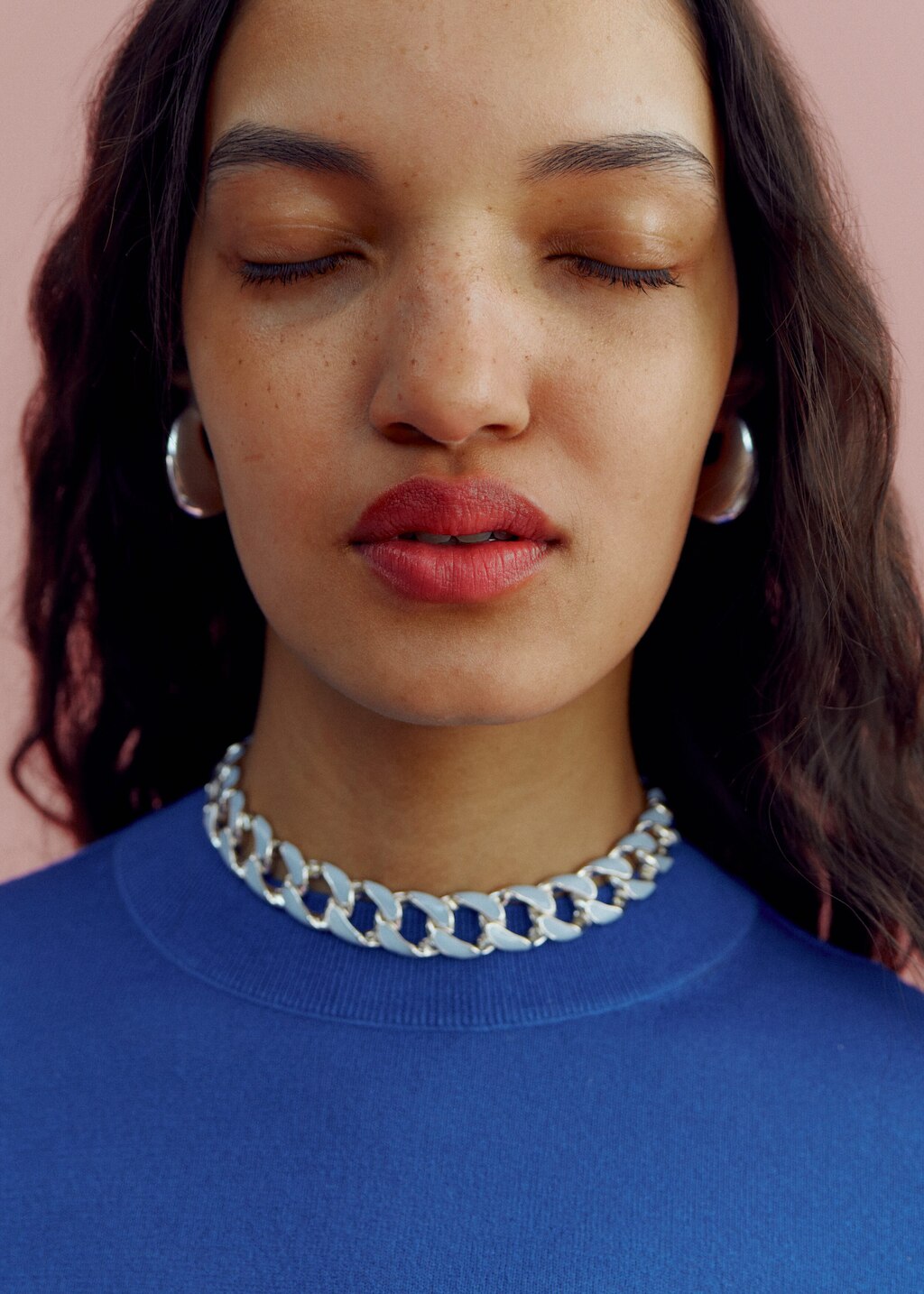 & Other Stories CHUNKY CURB-CHAIN NECKLACE