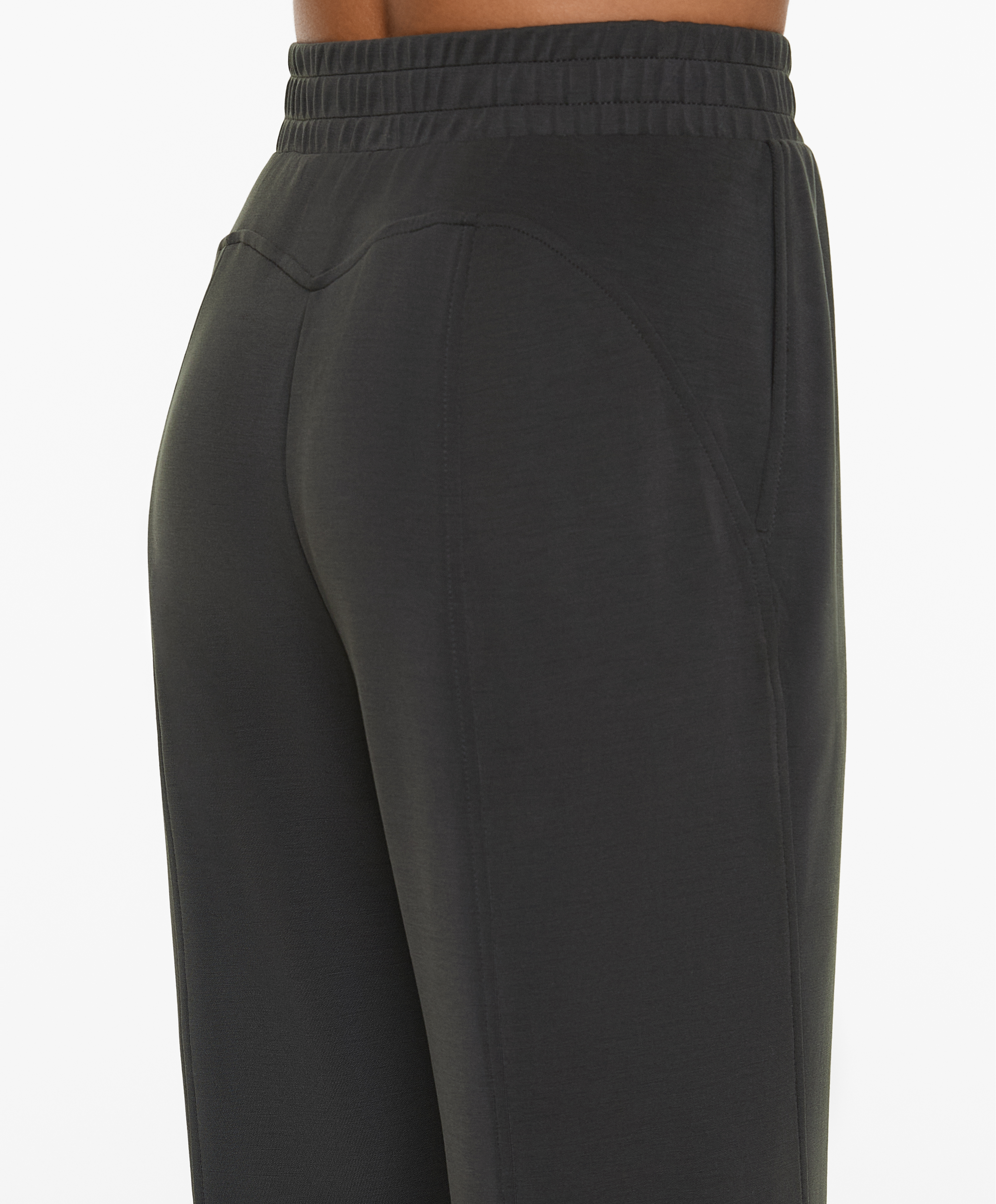 OYSHO Flare trousers with modal
