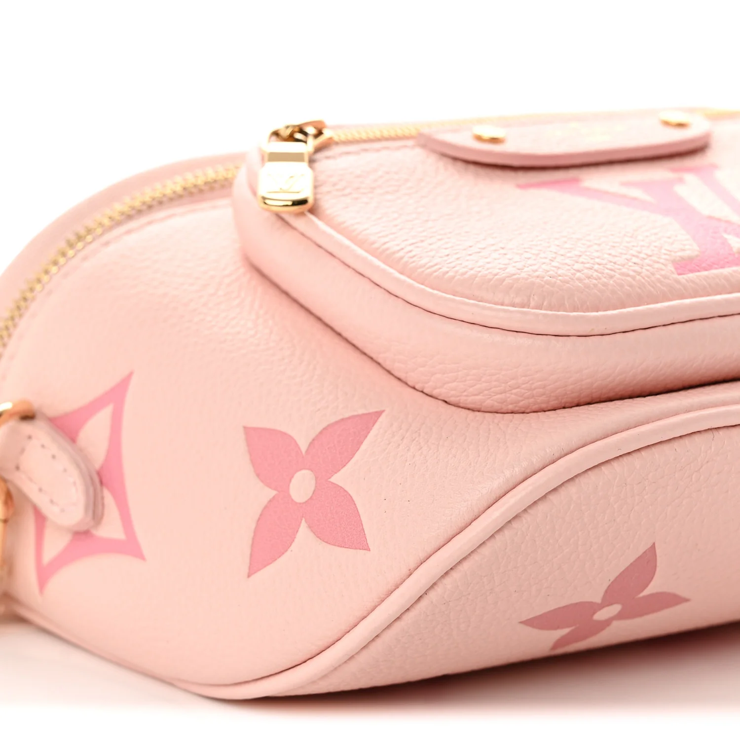 Empreinte Monogram Giant Mini Bumbag Gradient Pink - Top Club