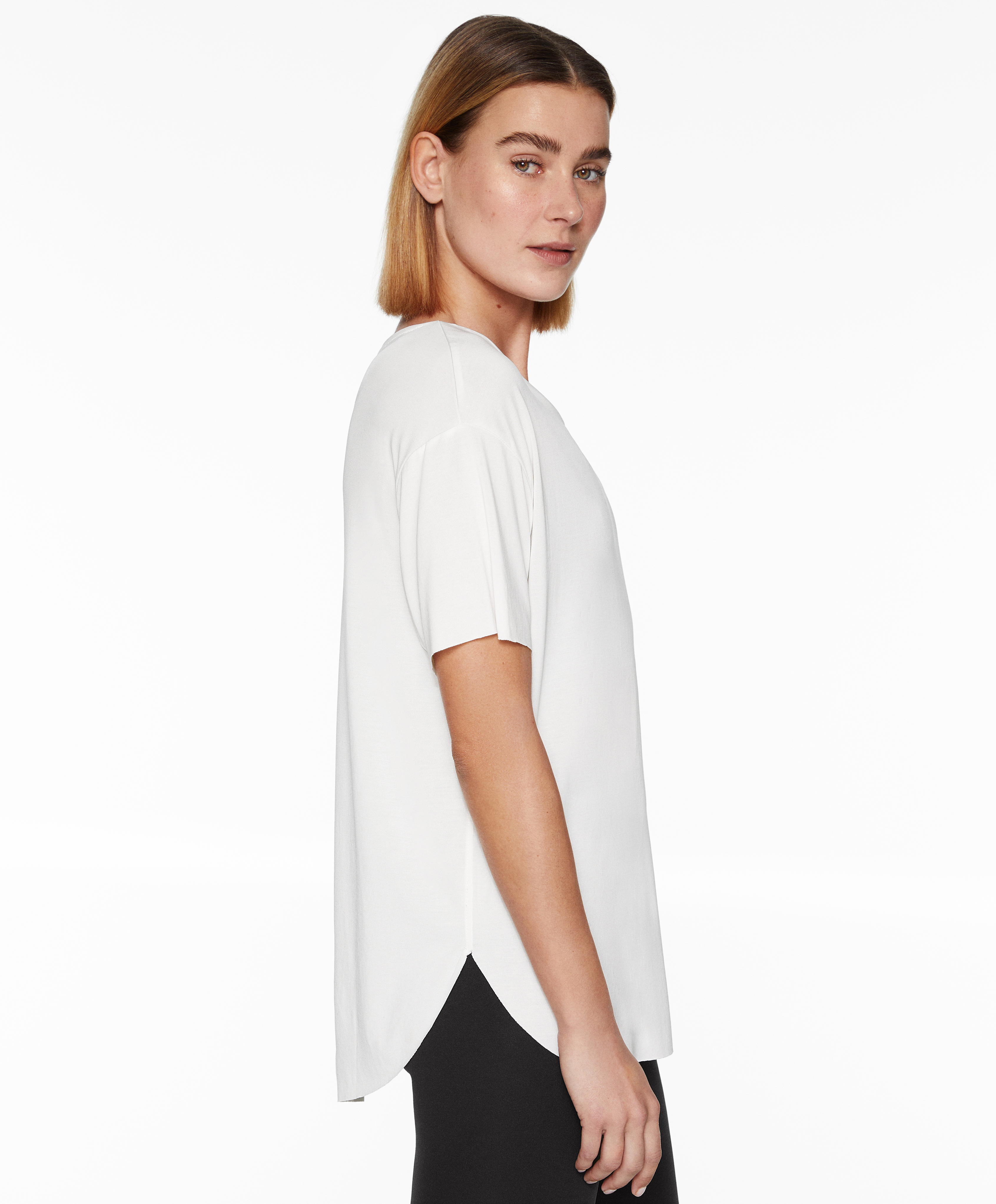 OYSHO Modal blend short-sleeved T-shirt