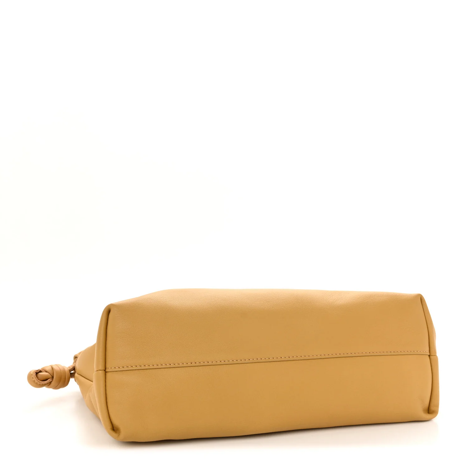 Mellow Nappa Donut Medium Chain Flamenco Knot Clutch Sahara - Top Club