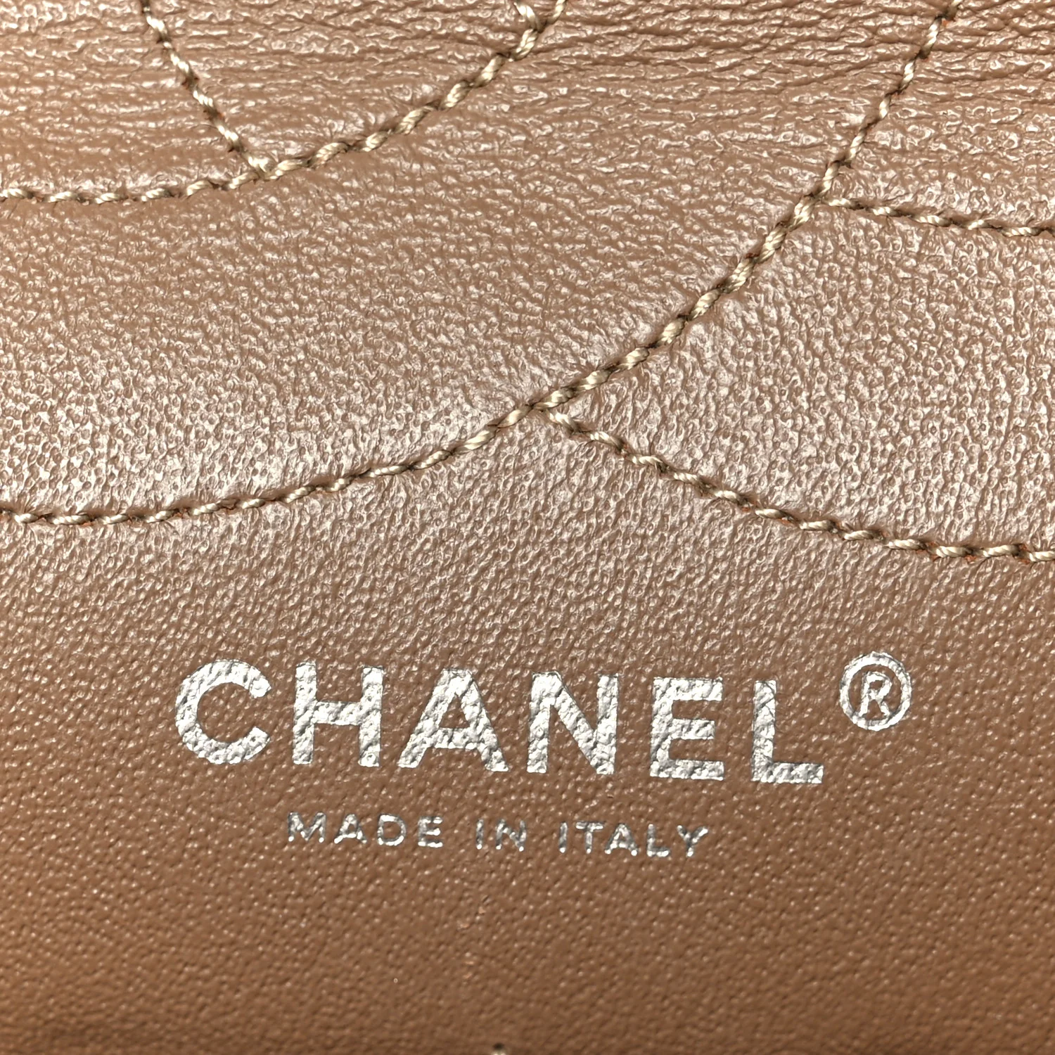 Metallic Aged Calfskin Quilted 2.55 Reissue 227 Flap Dark Gold - Top Club