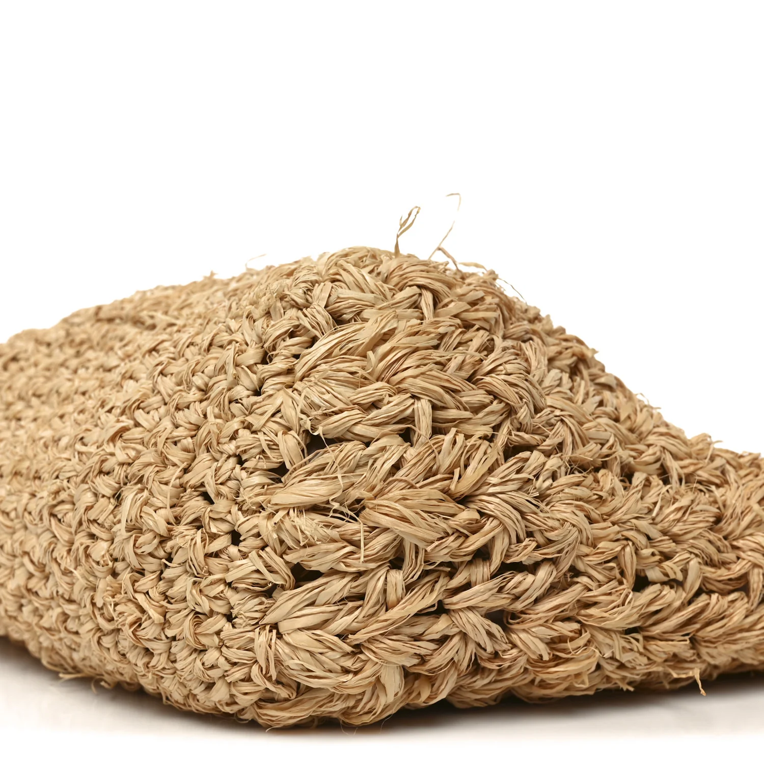 Straw Raffia Tote Natural Pink - Top Club