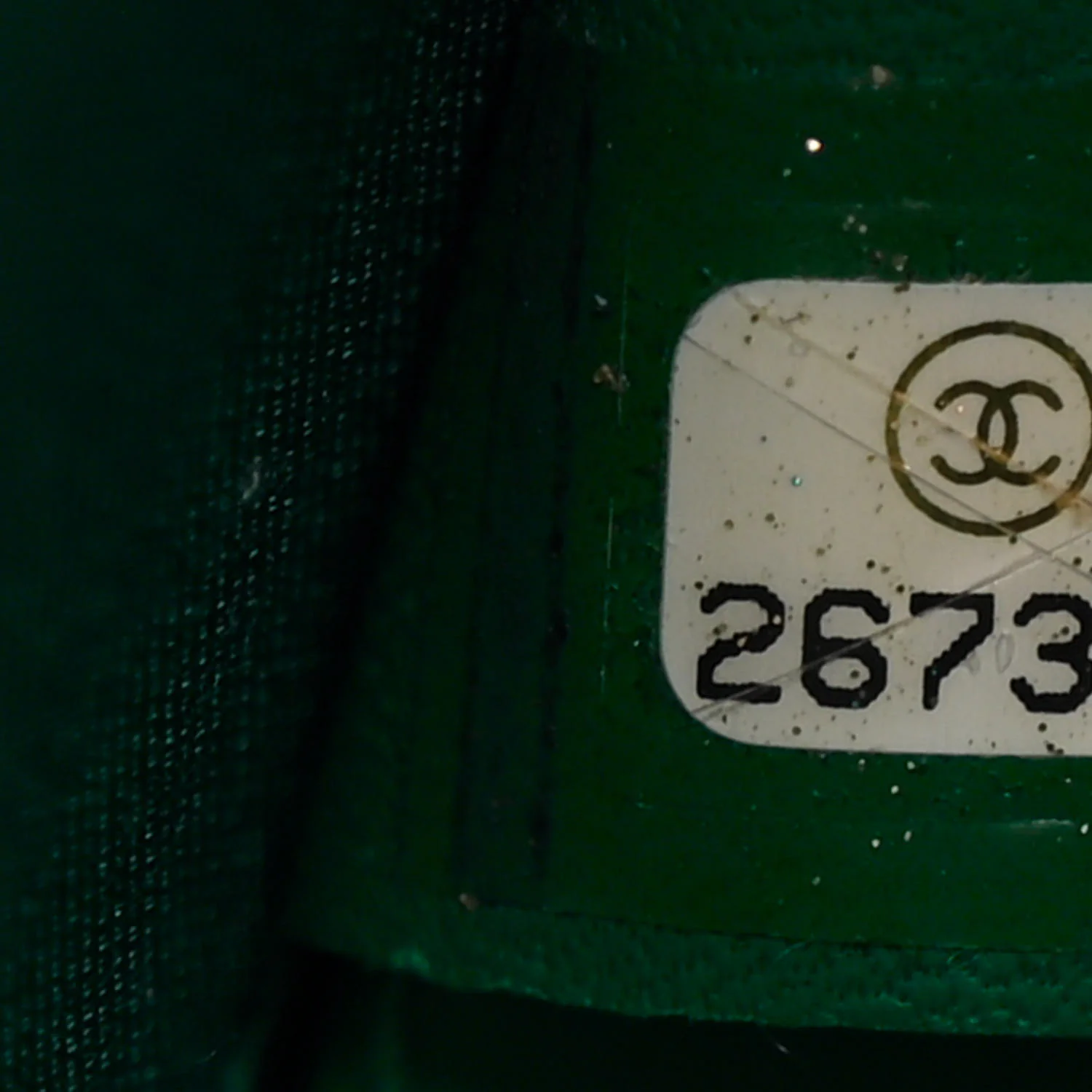 Glazed Calfskin Round As Earth Evening Bag Green - Top Club