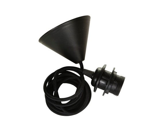 Hanglamp EOS Mini Ø35cm + Koordset zwart Lichtgrijs