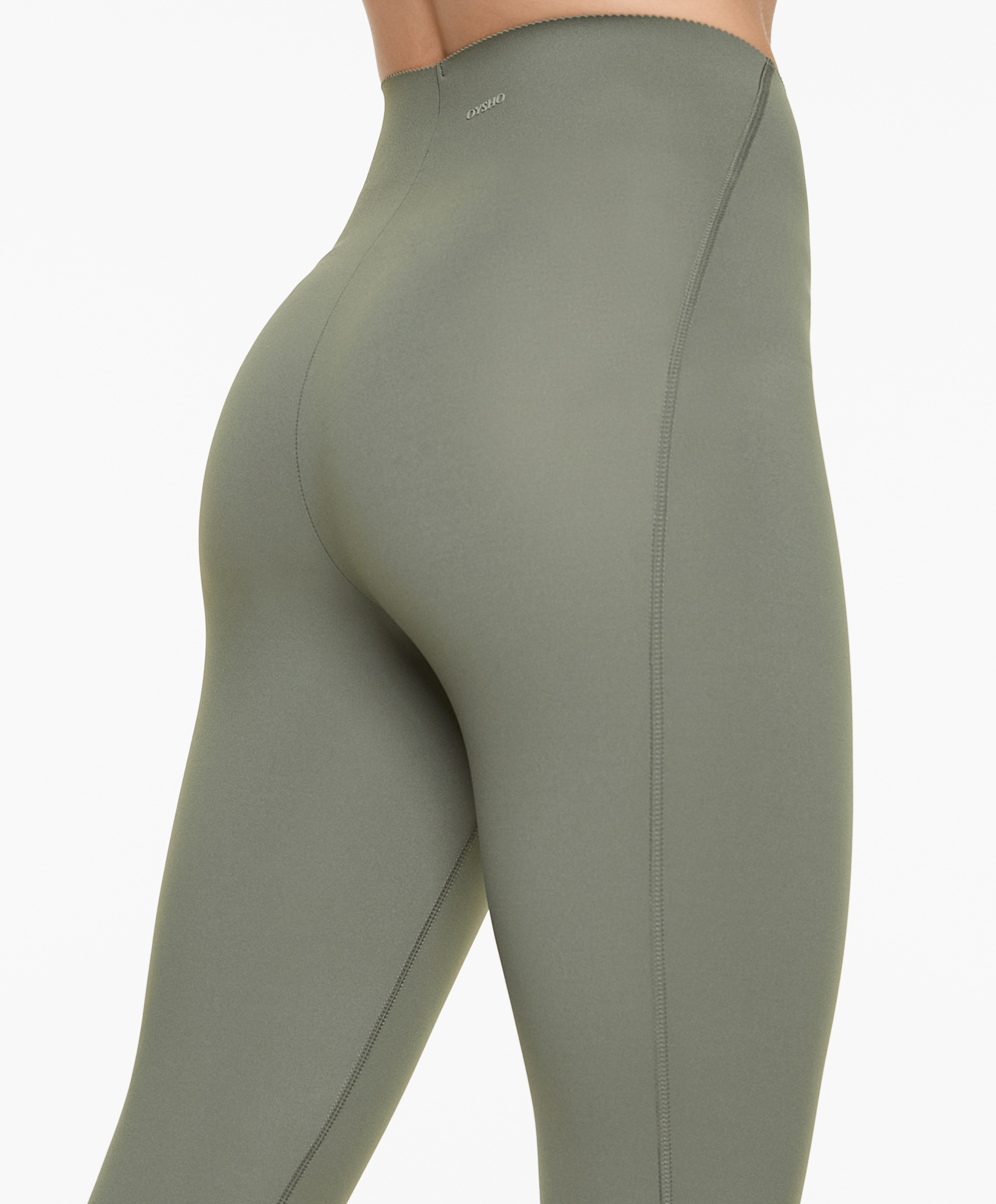 OYSHO Compressive core control ankle-length leggings