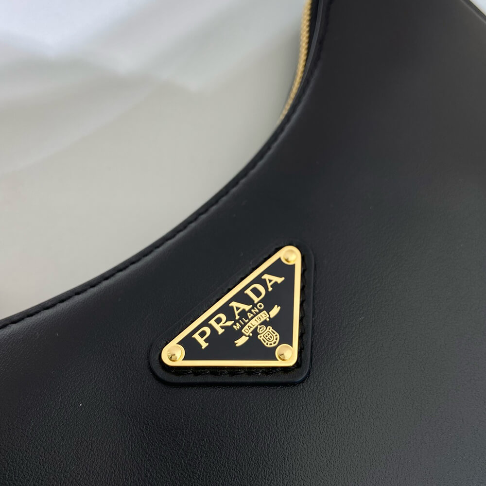 Prada Arqué small leather shoulder bag(HIGH-END GRADE) - Top Club