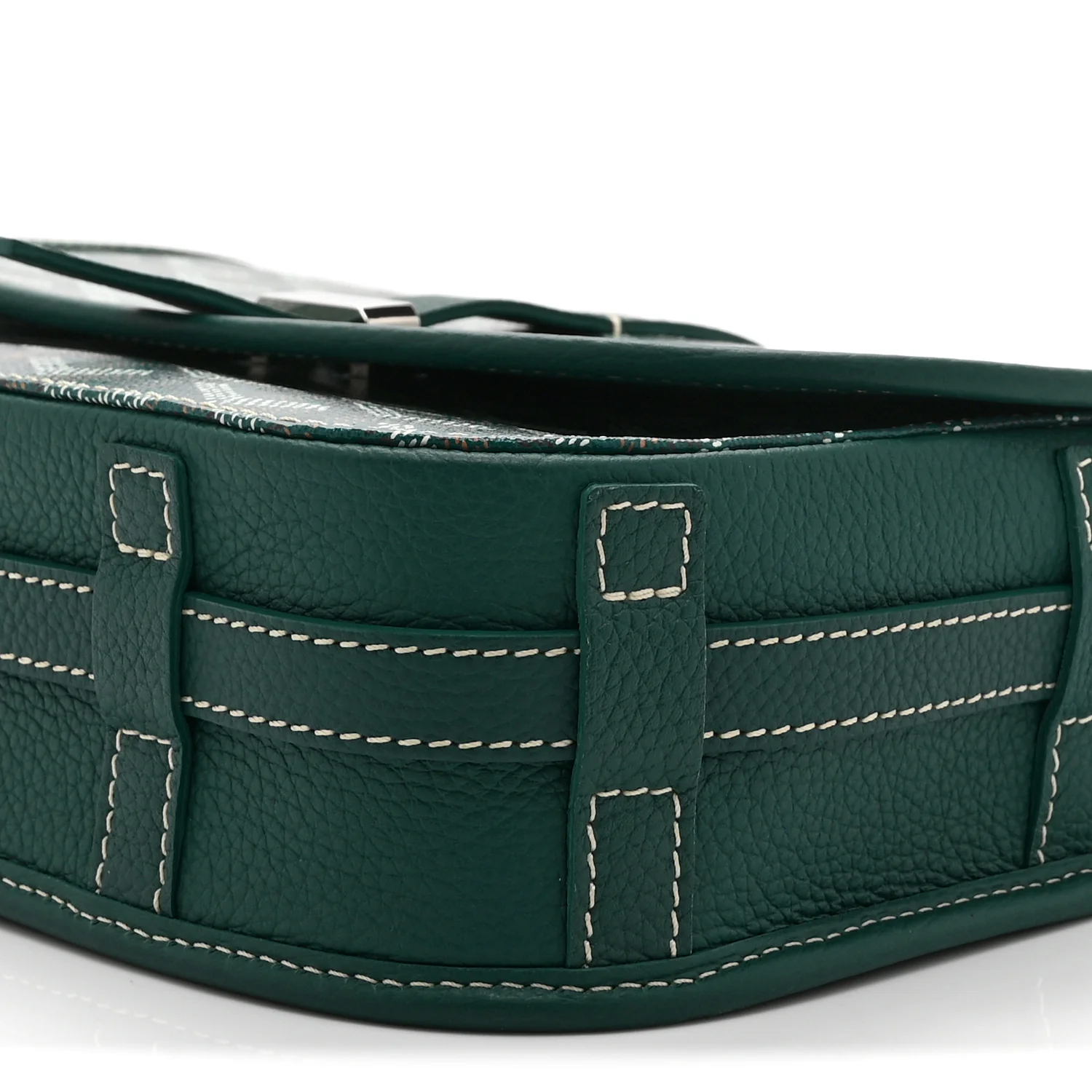 Goyardine Belvedere II PM Messenger Bag Green - Top Club