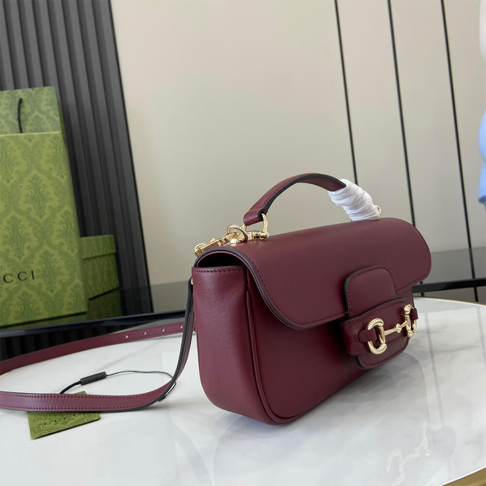 Gucci Horsebit 1955 Soft small top handle bag - Top Club