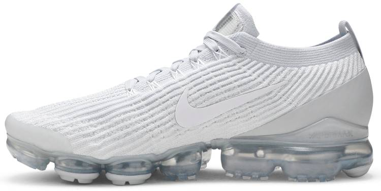 Air VaporMax Flyknit 3  Pure Platinum  AJ6900-102 - Sneaker Replica Workshop