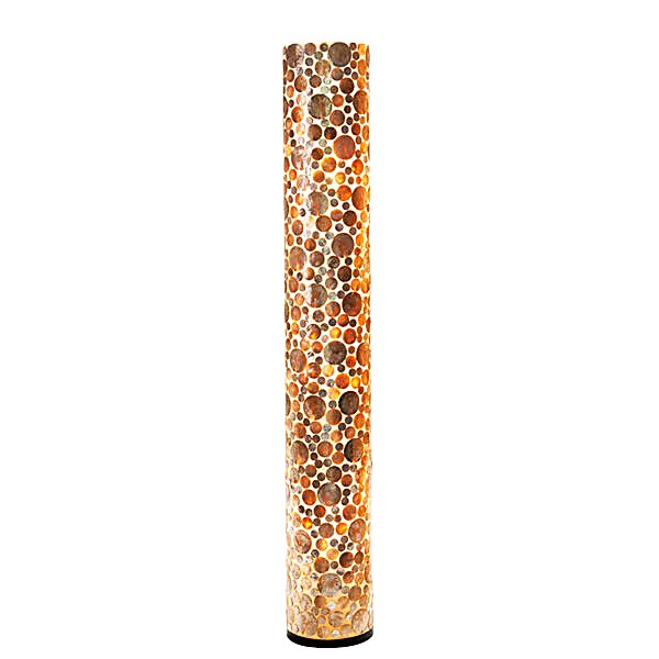 Vloerlamp coins gold shell 150 cm