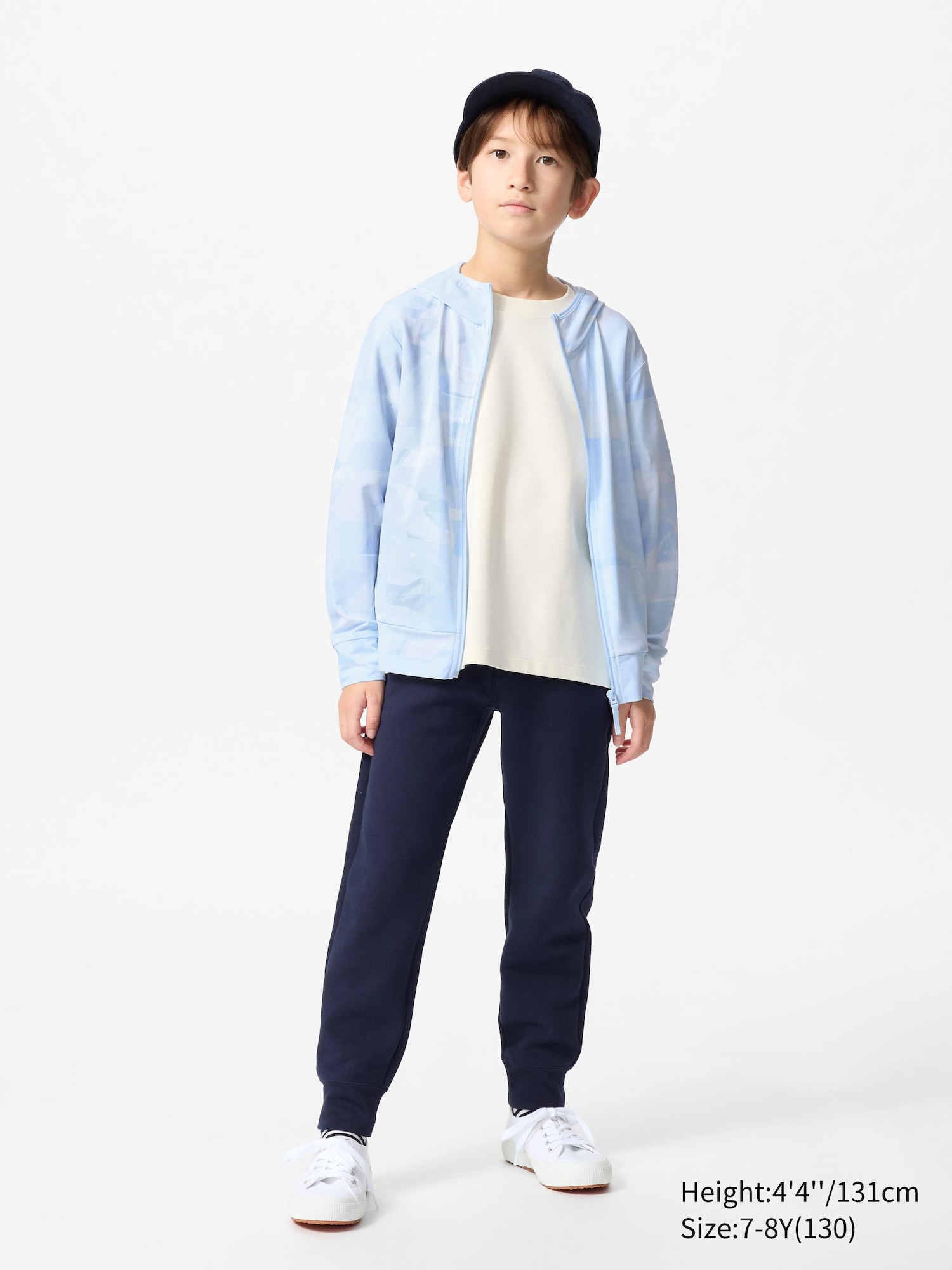 KIDS AIRism UV Protection Full Zip Hoodie