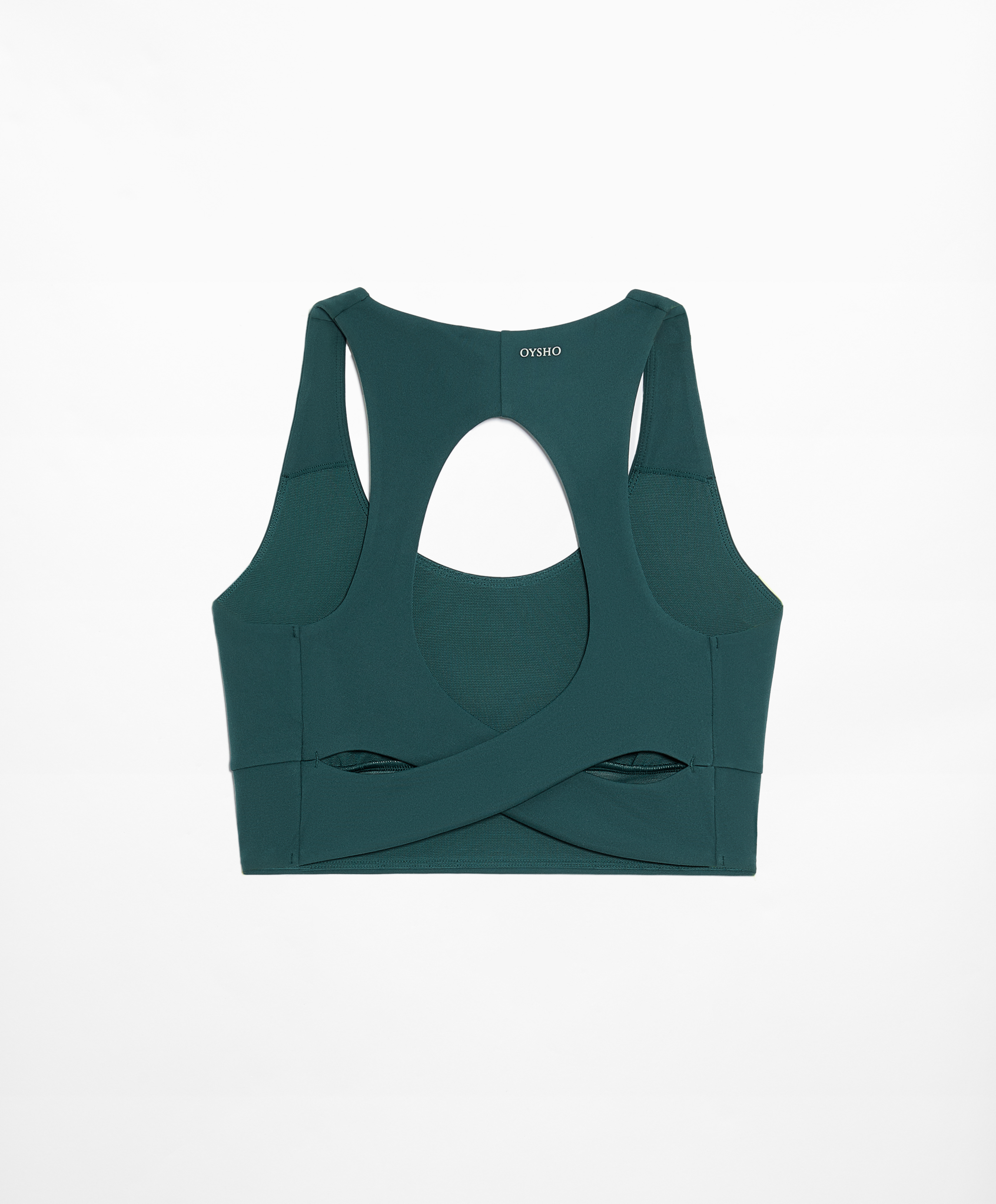 OYSHO Medium-support comfortlux open-back sports bra with cups