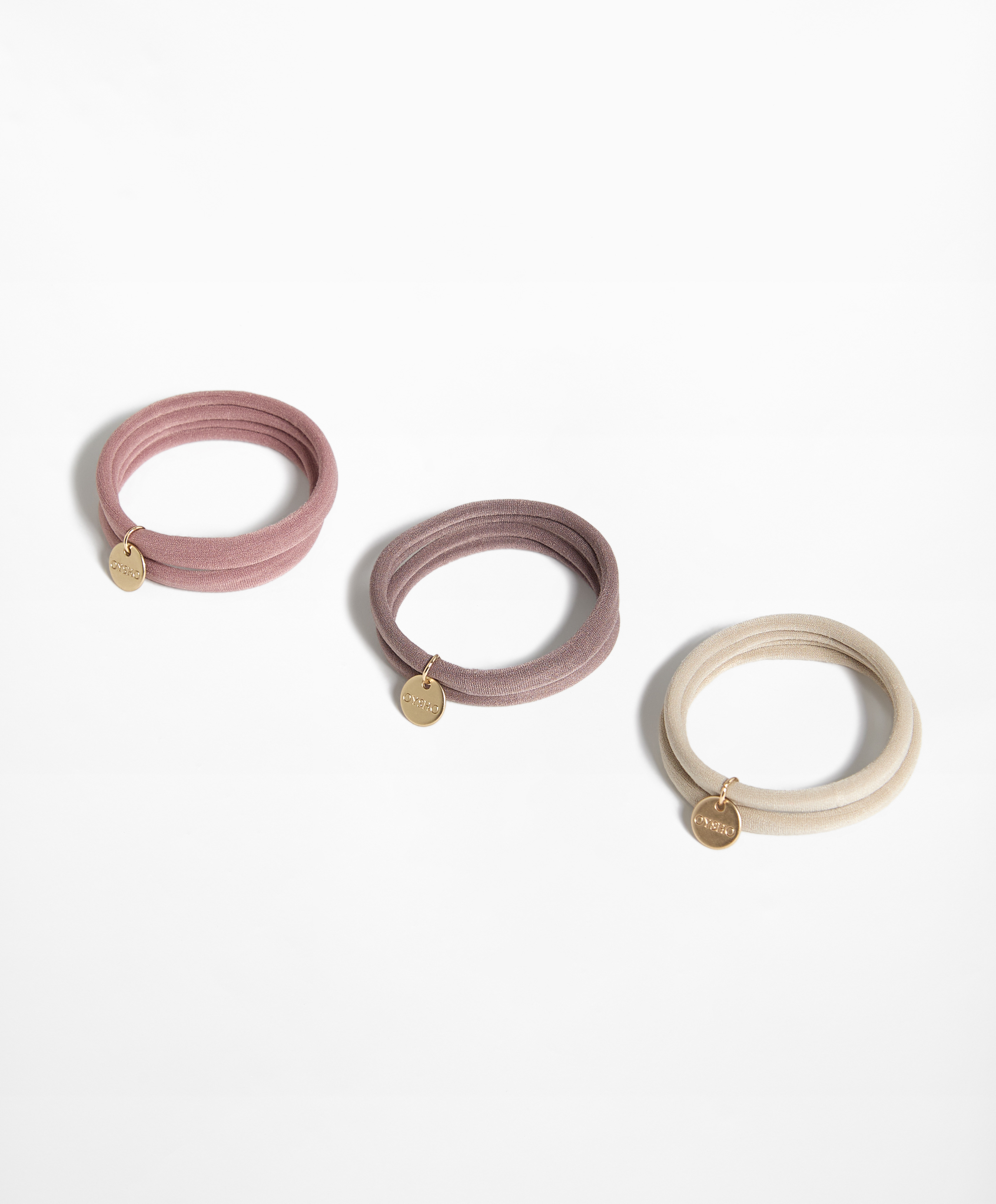 OYSHO 6 Oysho plaque hair ties