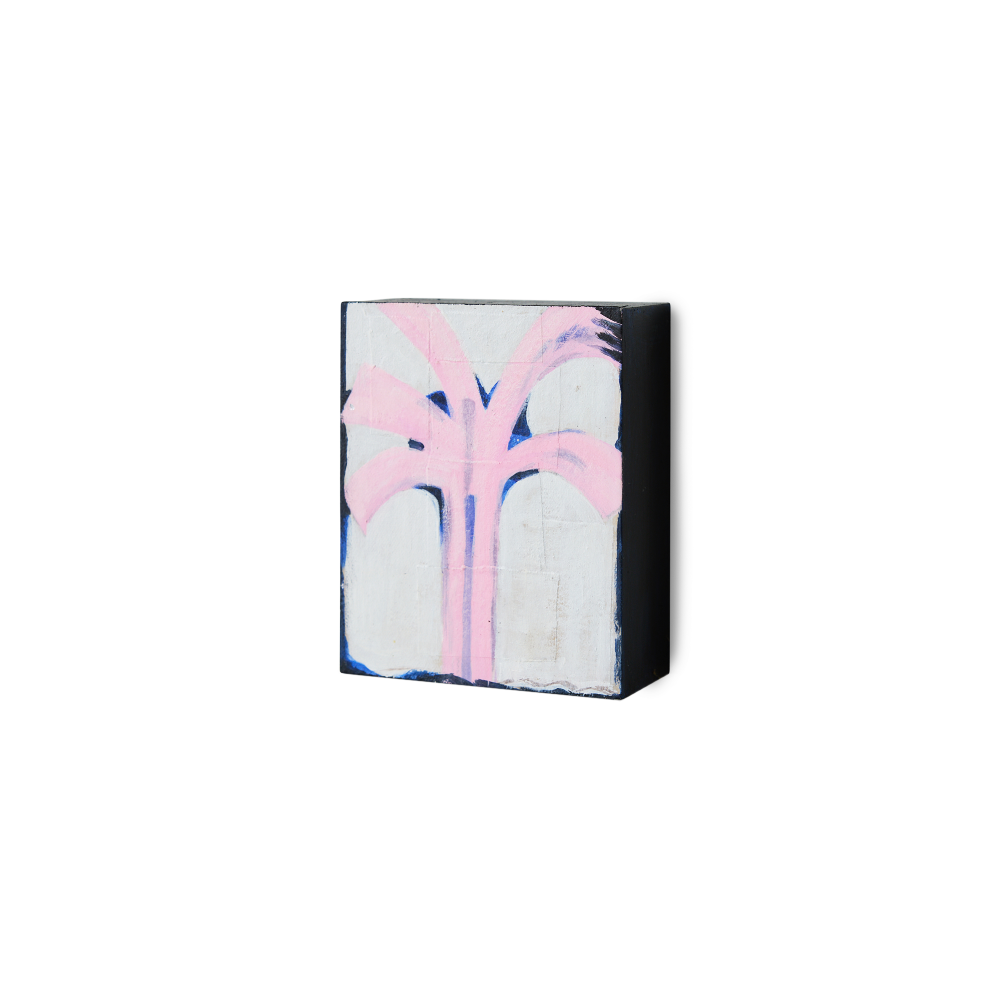 Schilderij Pocket exhibit Palmlines 16x13 cm