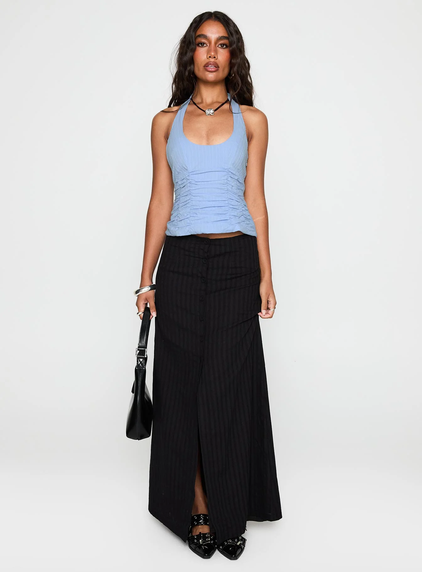 Livie Maxi Skirt Black