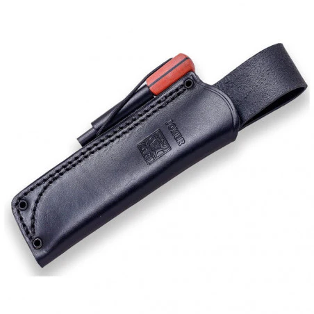 Joker BS9 Lynx Canvas Micarta Orange with Ferrocerium - Survival and buschcraft knife
