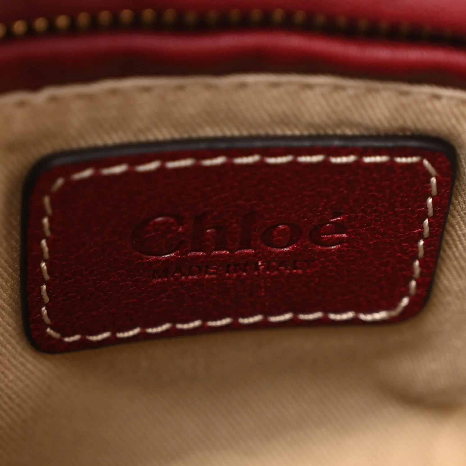 Calfskin Medium Marcie Satchel Stormy Red - Top Club