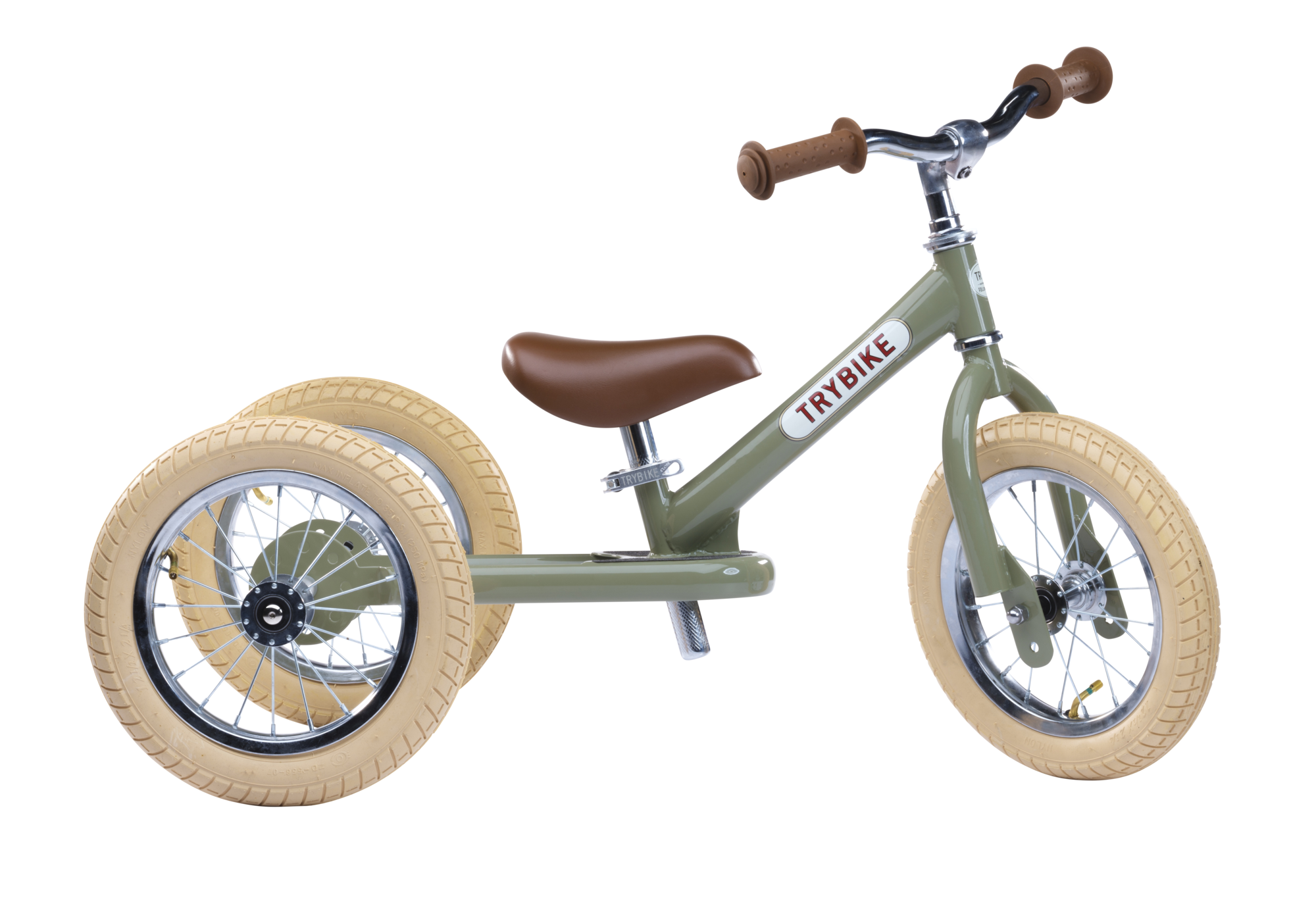 2-in-1-loopfiets Trybike set green