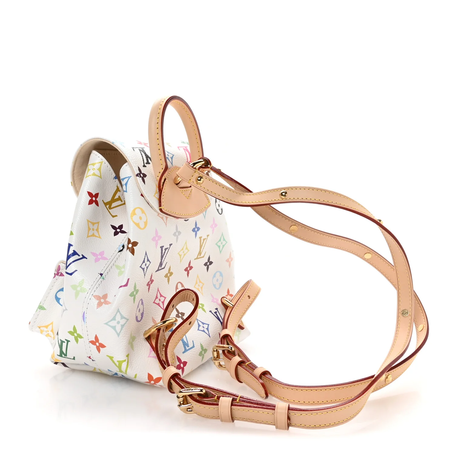 LV X TM Monogram Multicolor Venice Backpack White - Top Club