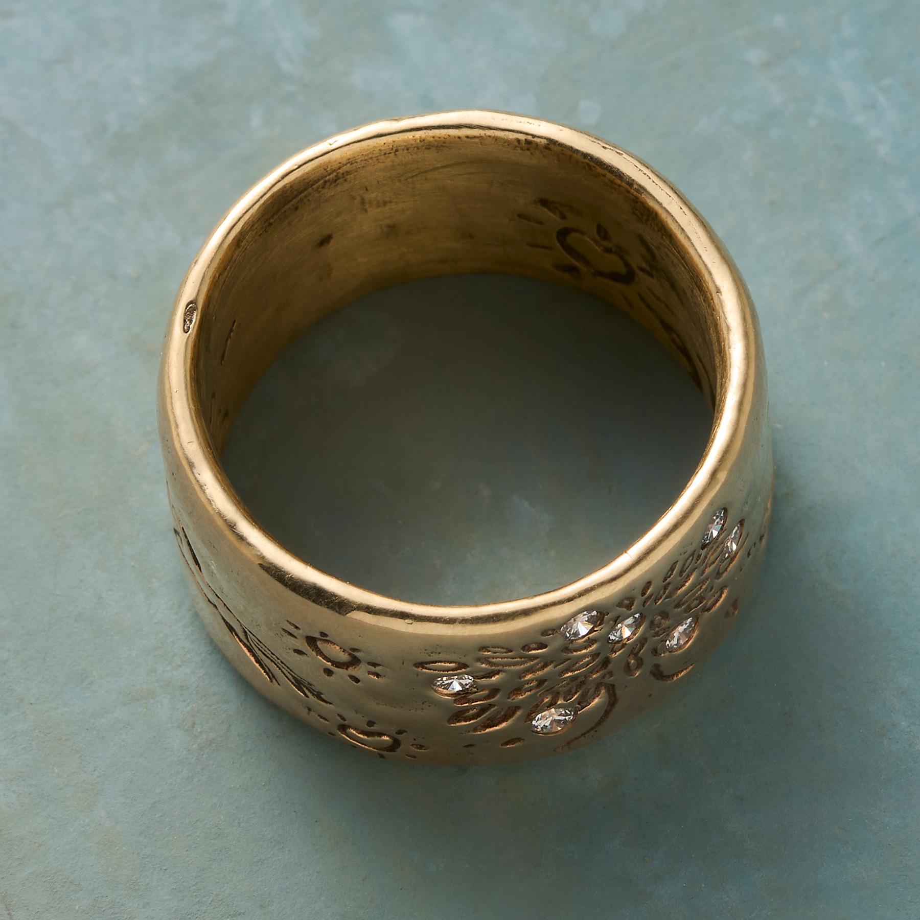 Dappled Forest Ring, Yellow Gold - Sundance Living