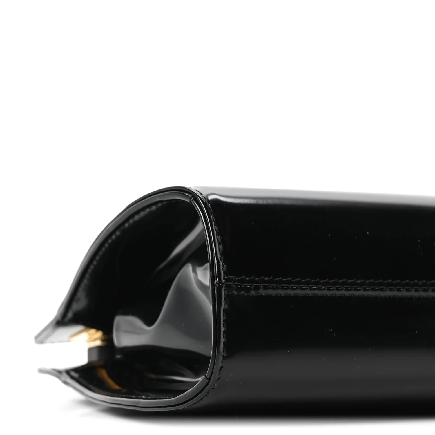 Brushed Calfskin Mini Wanda Top Handle Bag Black - Top Club