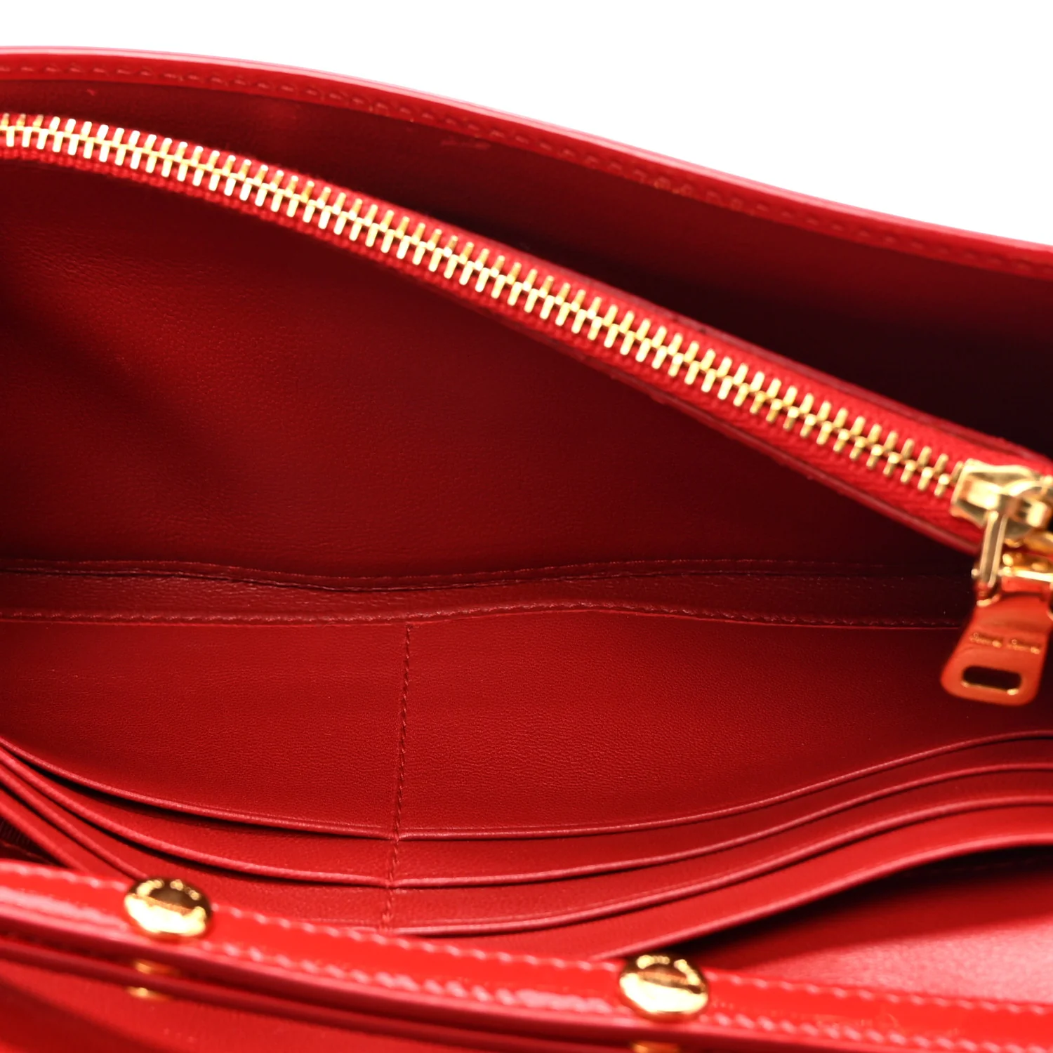Vernice Madras Wallet On Chain Rosso - Top Club
