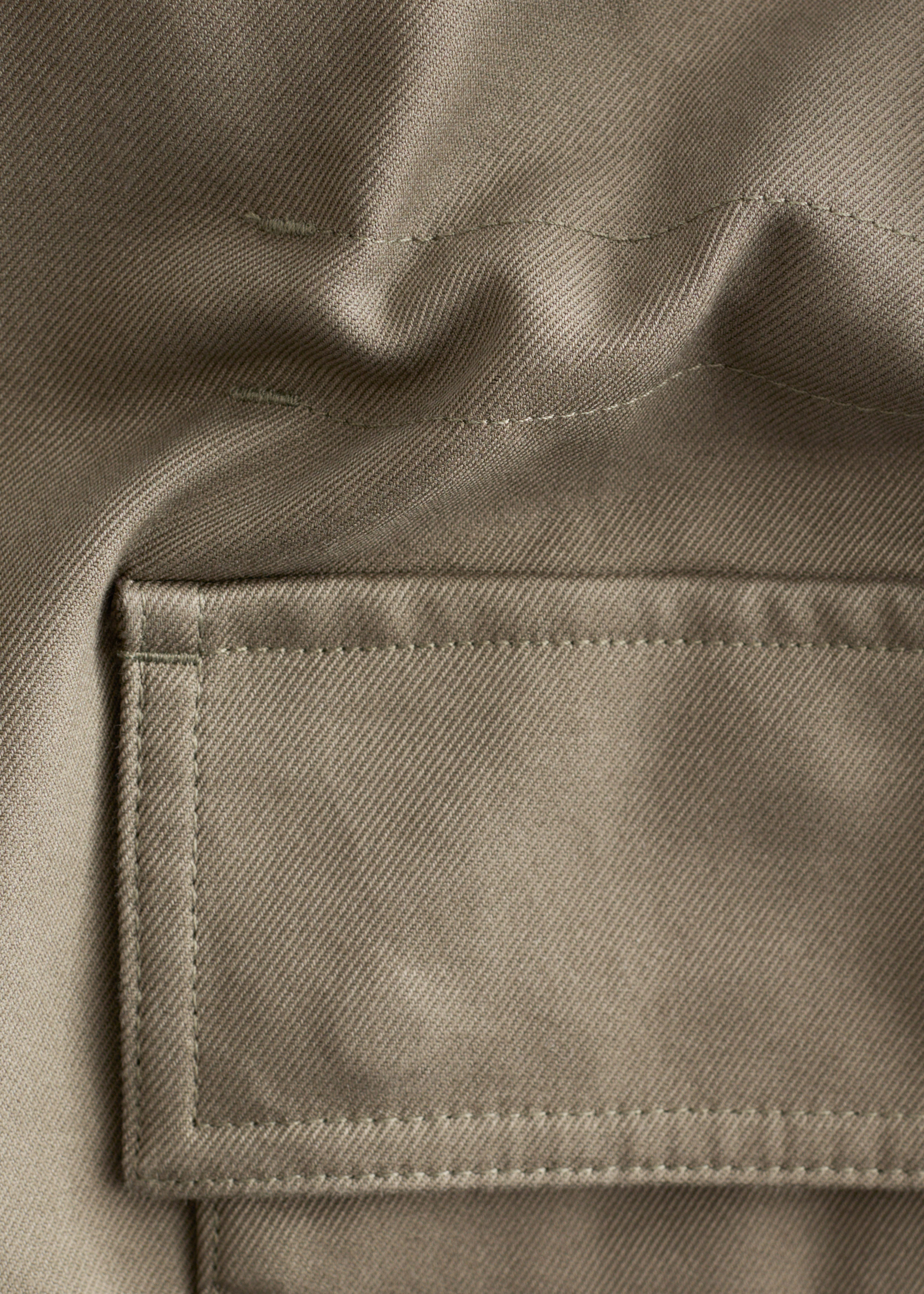& Other Stories OVERSIZED DRAWSTRING UTILITY JACKET