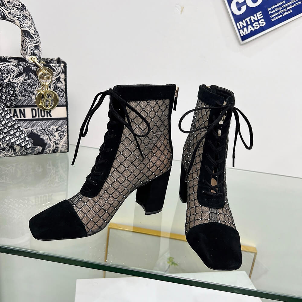 Dior Naughtily-D Heeled Ankle Boot - Top Club