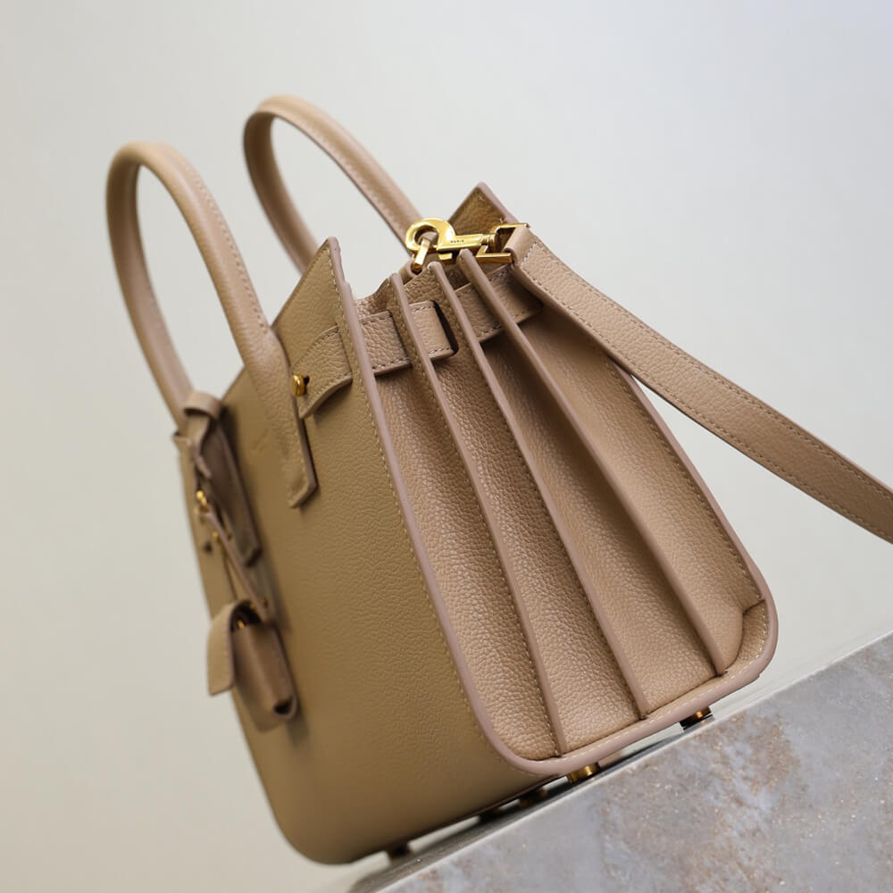 YSL SAC DE JOUR IN SUPPLE GRAINED LEATHER   BABY(HIGH-END GRADE) - Top Club