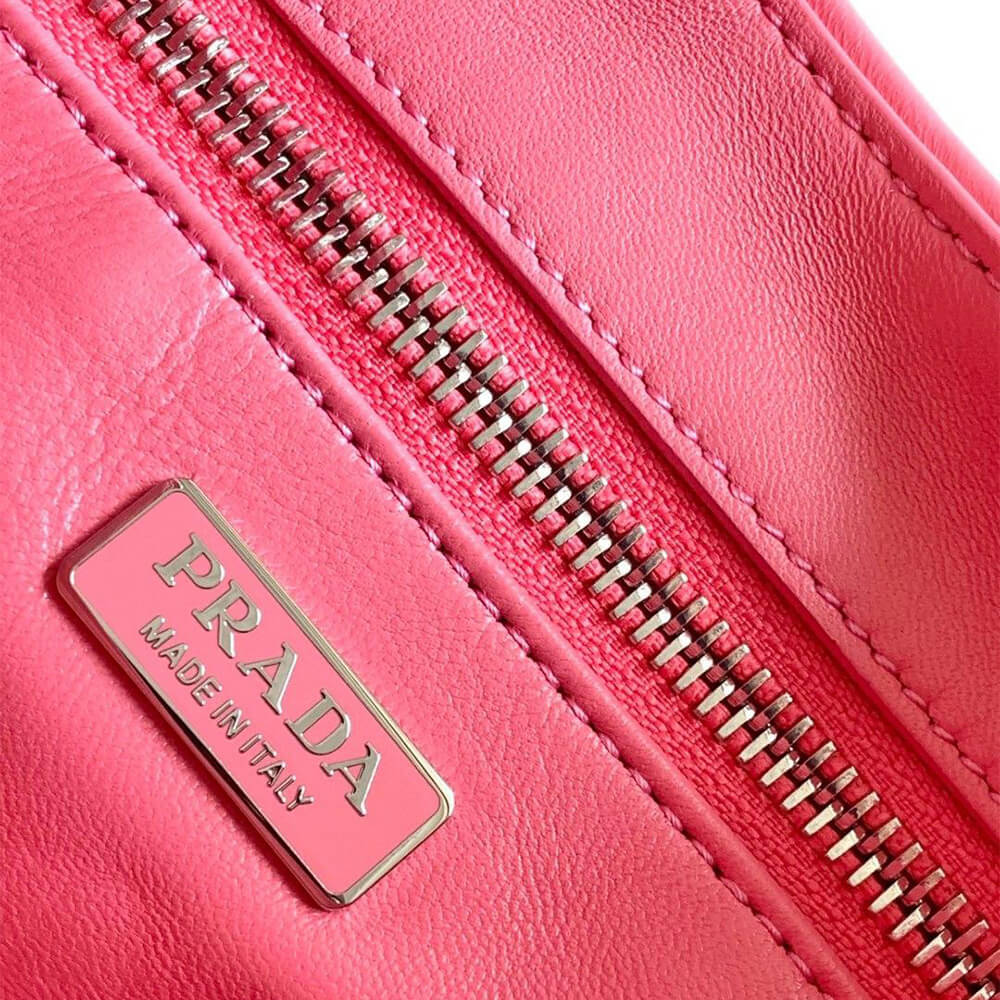 Prada Moon padded nappa-leather bag - Top Club
