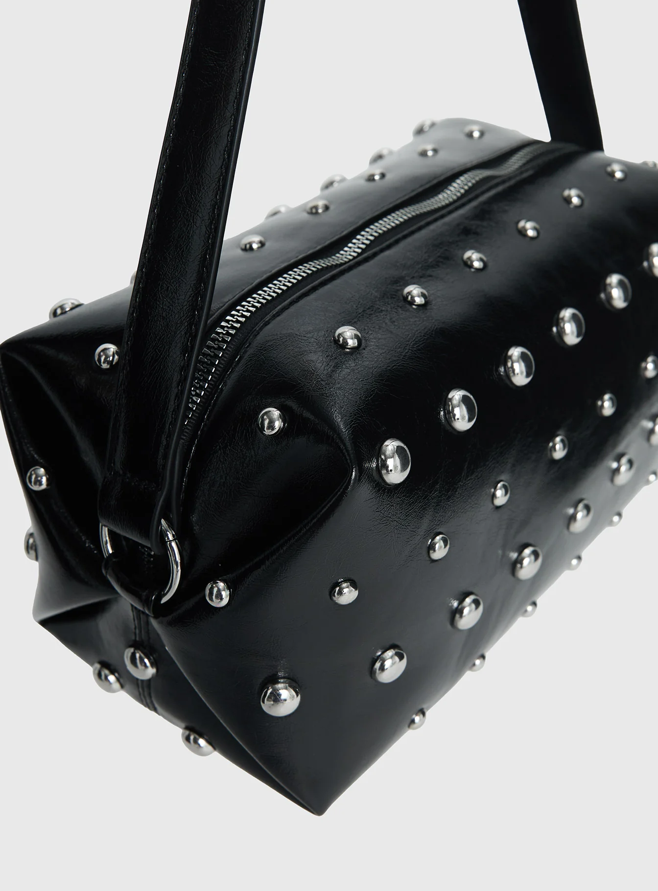 Layton Studded Shoulder Back Black