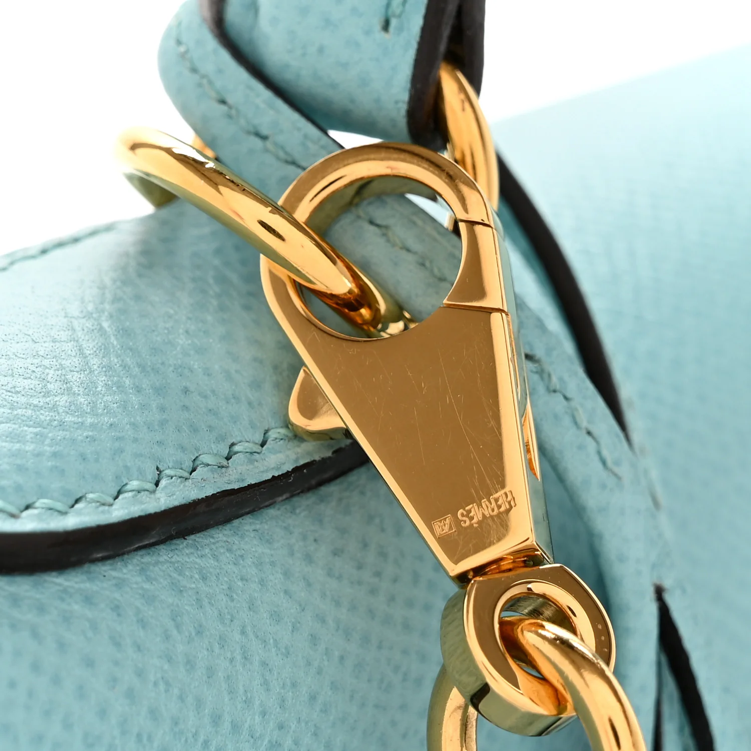 Epsom Kelly Sellier 28 Bleu Atoll - Top Club