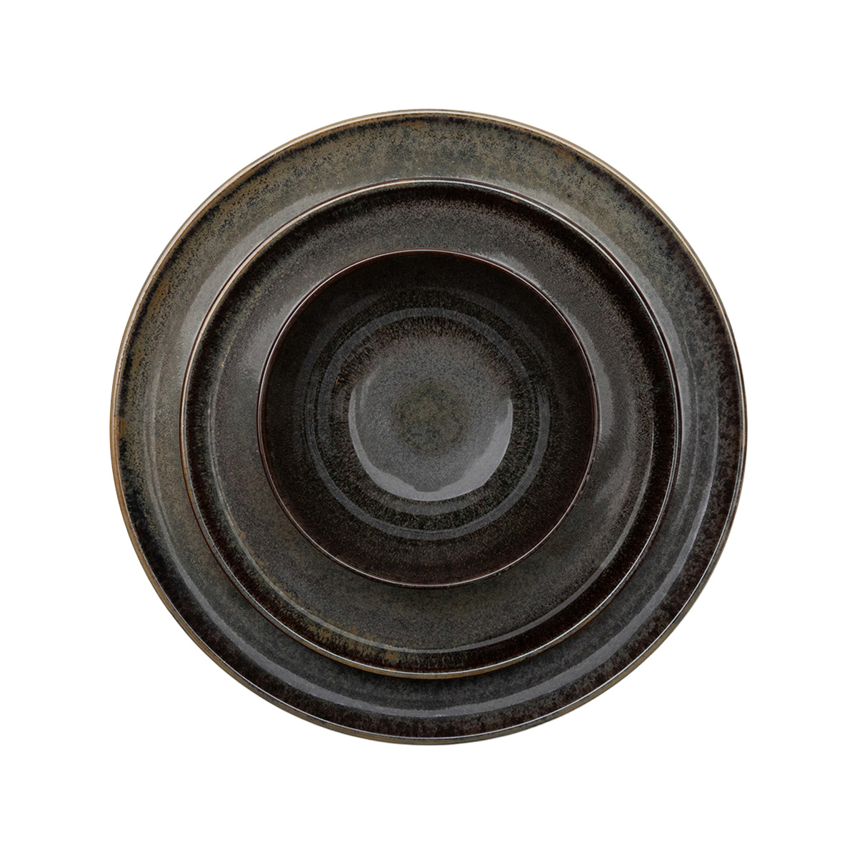 Servies Indi Grey - set van 12