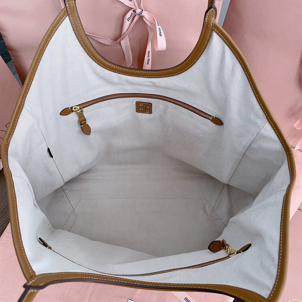 MIUMIU LARGE IVY LEATHER BAG(HIGH-END GRADE) - Top Club