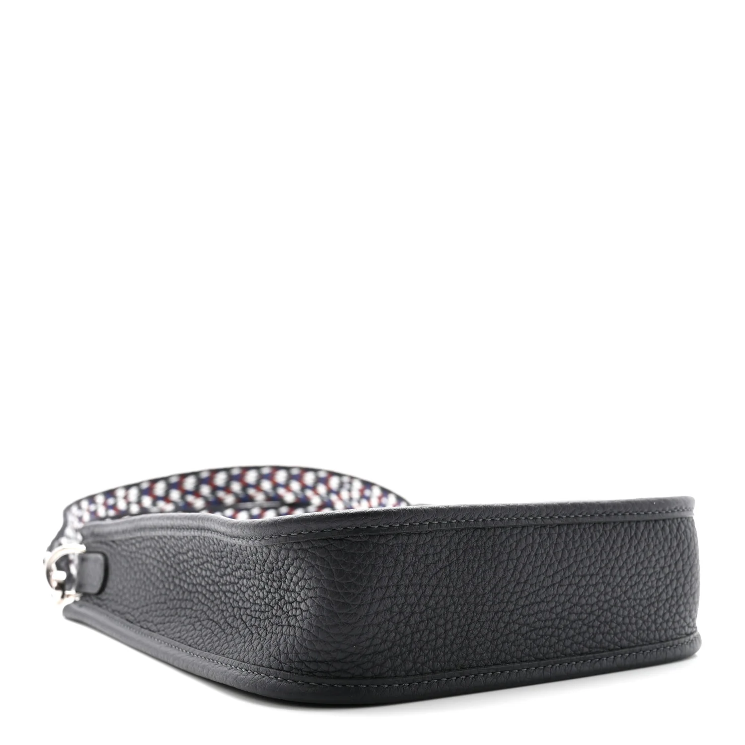 Taurillon Clemence Zigzag Evelyne TPM Caban Black Bleu Zellige Indigo - Top Club