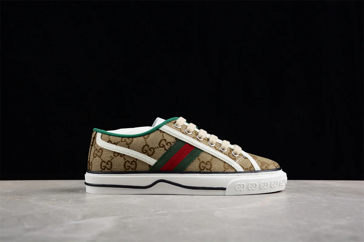 Gucci Wmns Tennis 1977 'Beige Ebony' - Sneaker Replica Workshop