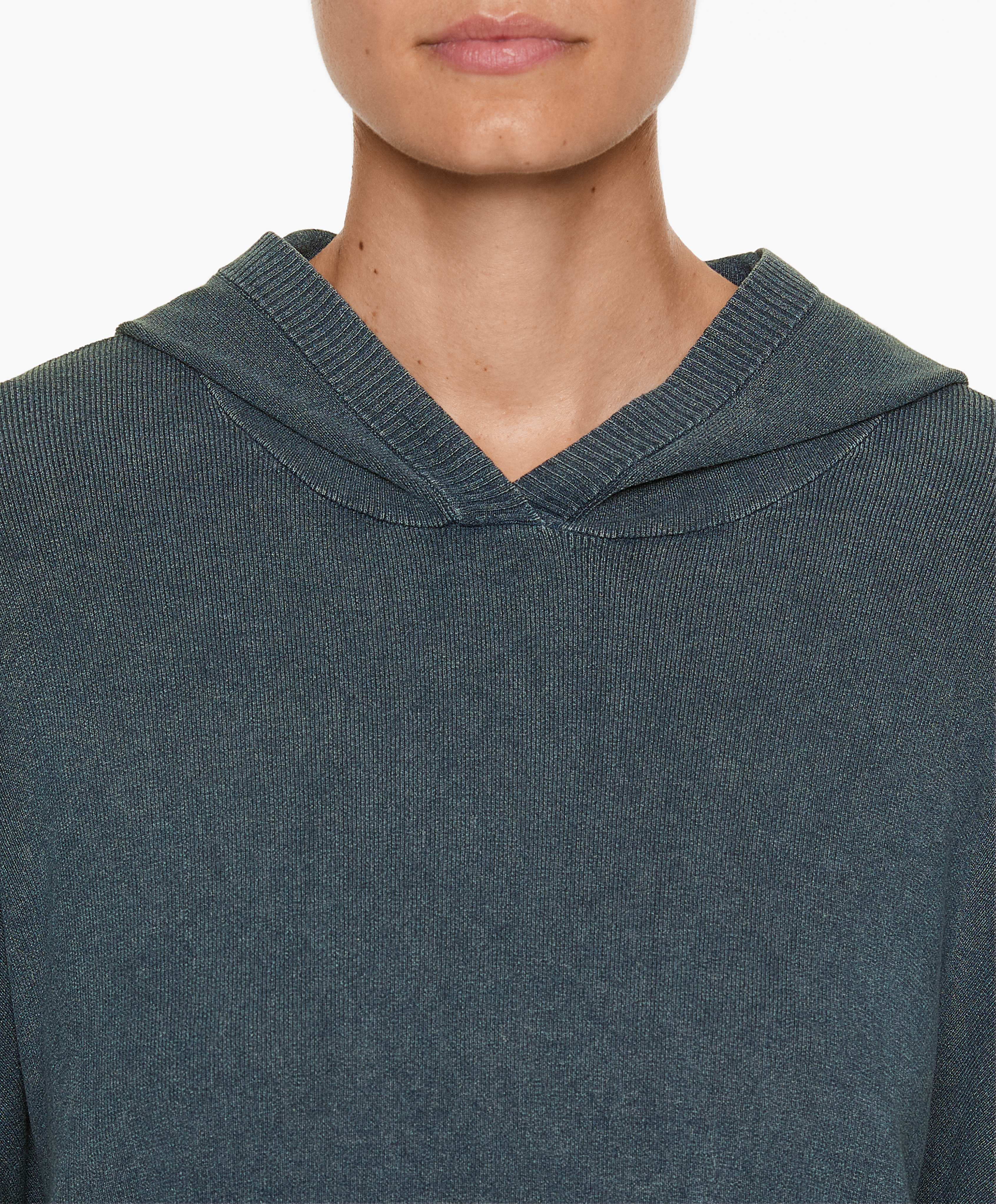 OYSHO Hooded knit sweatshirt
