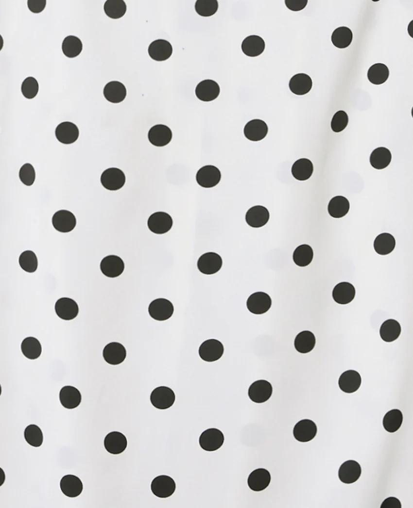Pimkie Robe longue à pois avec empiècements dentelle