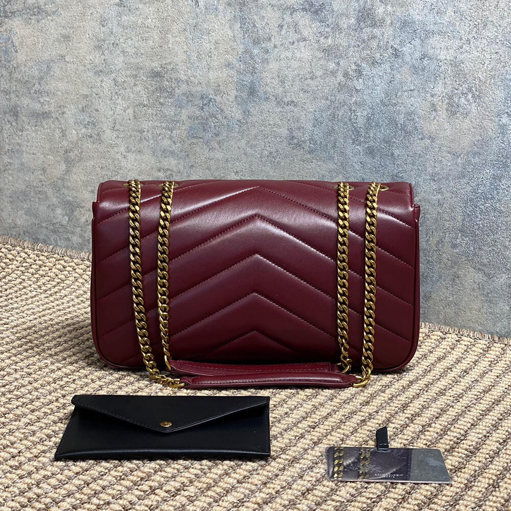 YSL LOULOU medium in MATELASSE lambskin(HIGH-END GRADE) - Top Club