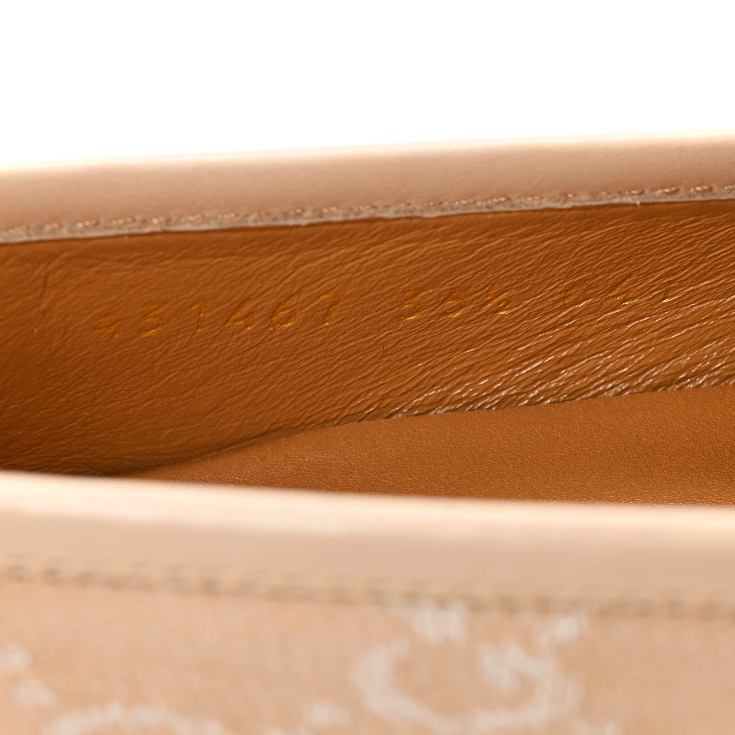 Canvas GG Monogram Horsebit Womens Jordaan Loafers 35.5 Souffle Rose - Top Club