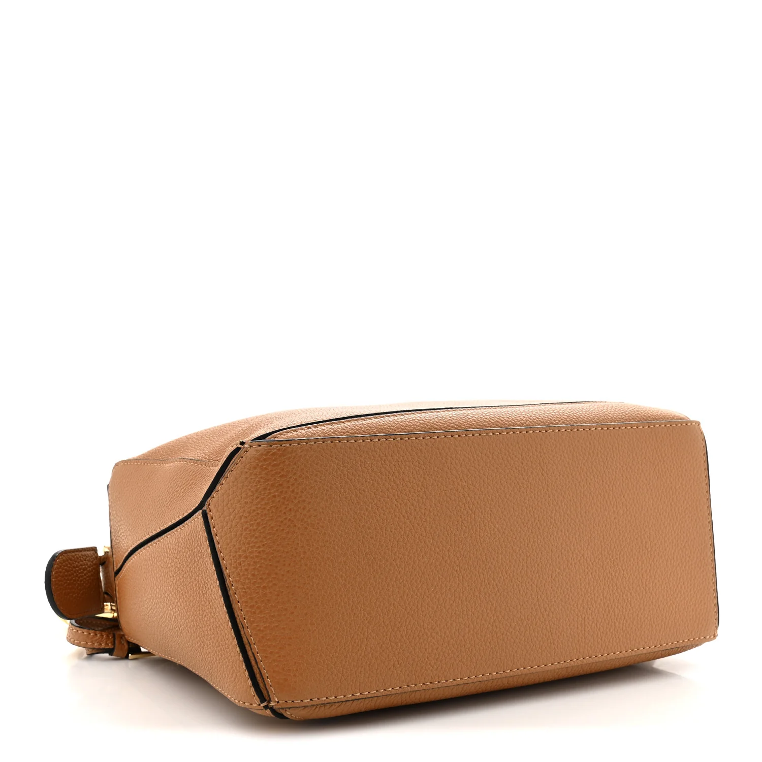 Grained Calfskin Small Puzzle Bag Tan - Top Club