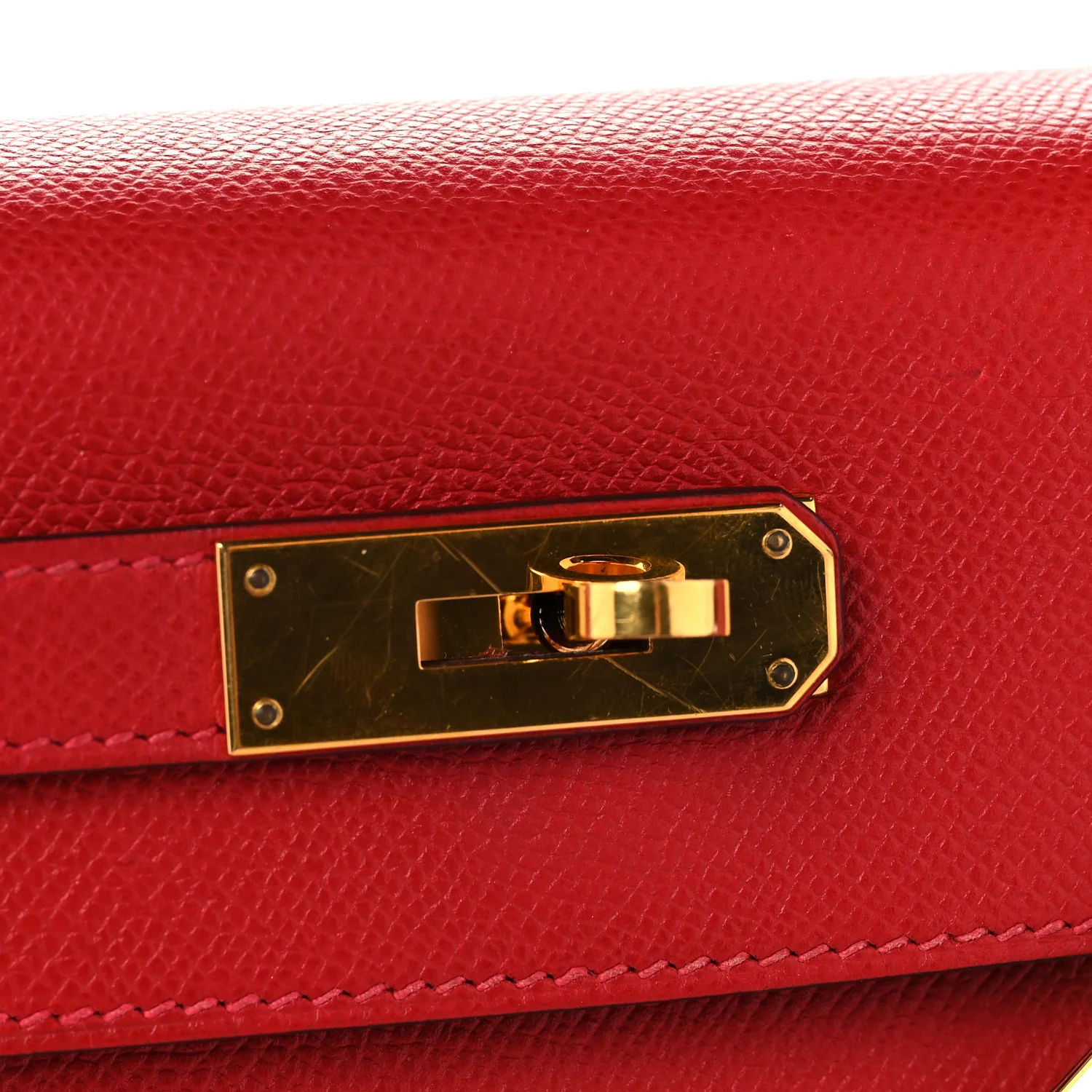 Epsom Kelly Sellier 28 Rouge Casaque - Top Club