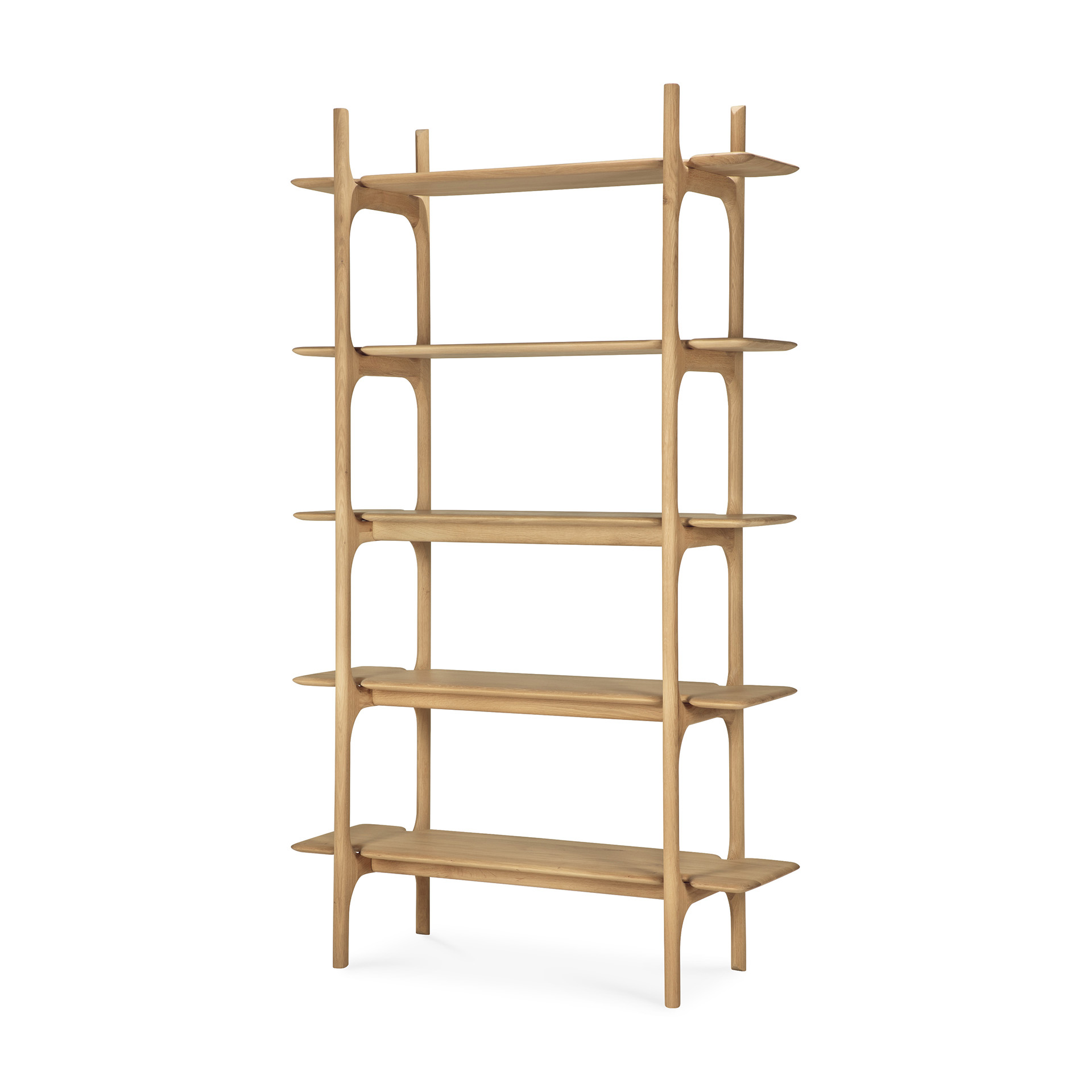 Wandkast PI Rek 110x39x187 cm eiken geolied