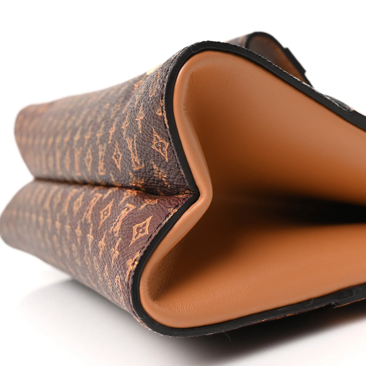 Calfskin Transformed Monogram Time Trunk Crown Frame Bag - Top Club