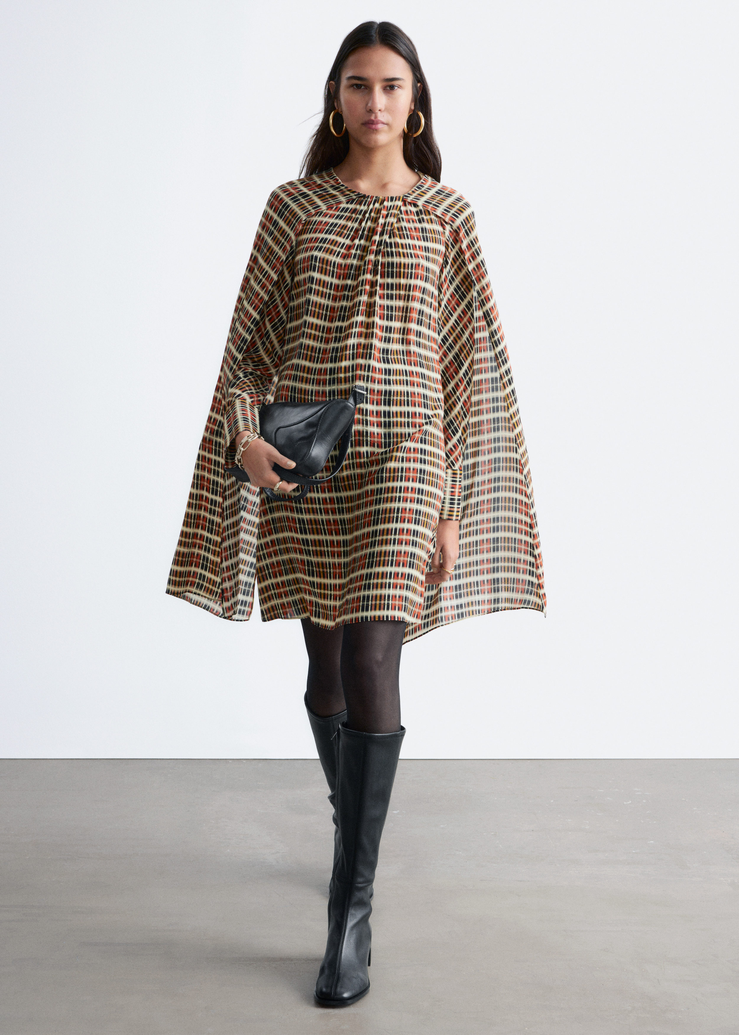 & Other Stories CAPE MINI DRESS